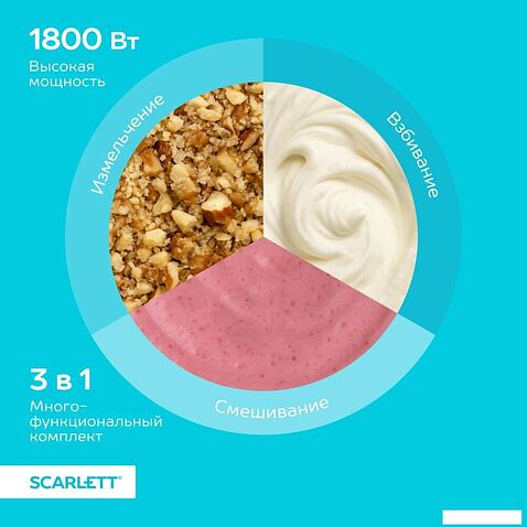 Погружной блендер Scarlett SC-HB42F87