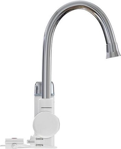 Проточный электрический водонагреватель-кран Mixline WH-003 (белый)