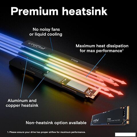 SSD Crucial T705 4TB CT4000T705SSD5