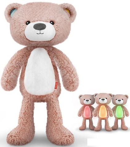 Интерактивная игрушка Zazu Мишка Броуди ZA-BRODY-03 (розовый)