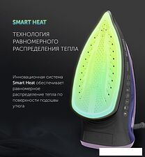 Утюг Polaris PIR 2668AK 3m (фиолетовый/черный)