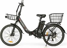 Электровелосипед SameBike M100 (черный)