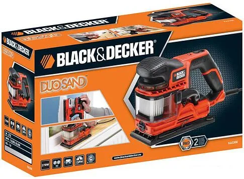 Виброшлифмашина Black & Decker KA330E