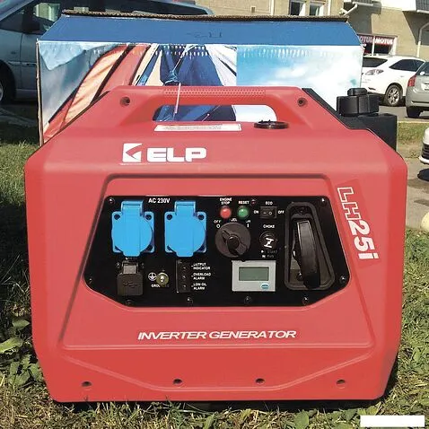 Бензиновый генератор ELP LH25i (красный)
