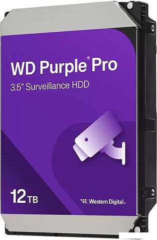 Жесткий диск WD Purple Pro 12TB WD122PURP
