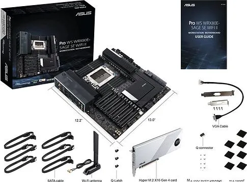 Материнская плата ASUS Pro WS WRX80E-SAGE SE WIFI II