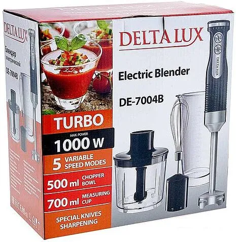 Погружной блендер Delta Lux DE-7004B