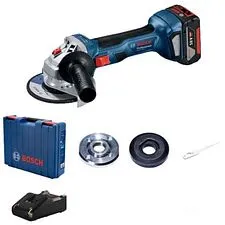 Угловая шлифмашина Bosch GWS 180-LI Professional 06019H90R1 (с 1-м АКБ, кейс) Угловая шлифмашина Bosch GWS 180-LI Professional 06019H90R1 (с 1-м АКБ, кейс)