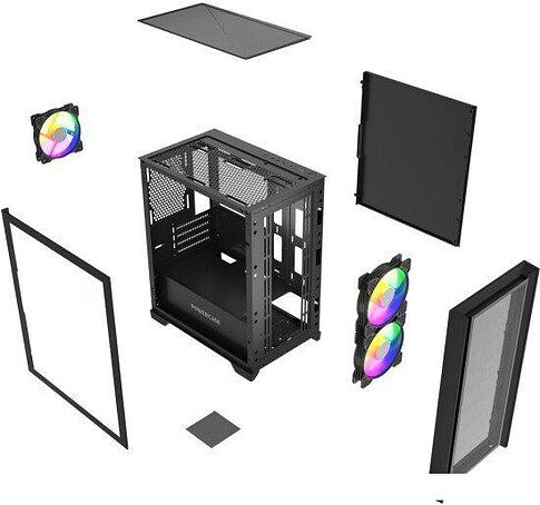 Корпус Powercase Alisio Micro Z3B ARGB V2 CAMZB-A3-V2