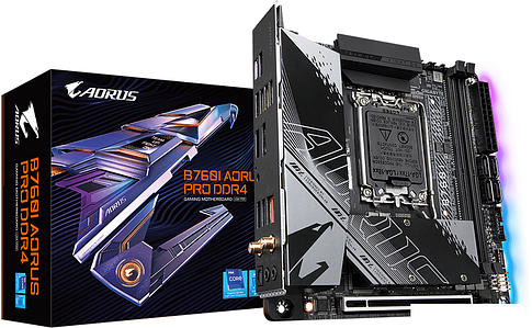 Материнская плата Gigabyte B760I Aorus Pro DDR4 (rev. 1.0)