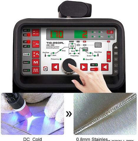 Сварочный инвертор ANDELI TIG-250PL ADL20-109