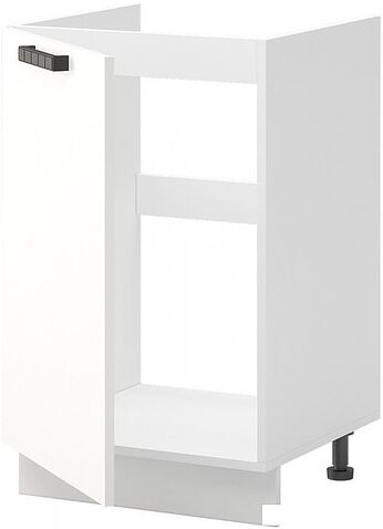 Шкаф напольный Mio Tesoro Пасадена ШНМ 500 (белый/белый бриллиант)