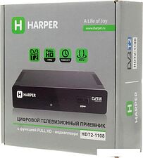Приемник цифрового ТВ Harper HDT2-1108 Приемник цифрового ТВ Harper HDT2-1108