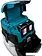 Пылесос Makita DVC157LZX3 (без АКБ и ЗУ)