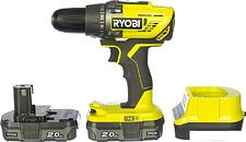 Дрель-шуруповерт Ryobi R18DD3-220S 5133003348 (с 2-мя АКБ 2 Ah, сумка) Дрель-шуруповерт Ryobi R18DD3-220S 5133003348 (с 2-мя АКБ 2 Ah, сумка)
