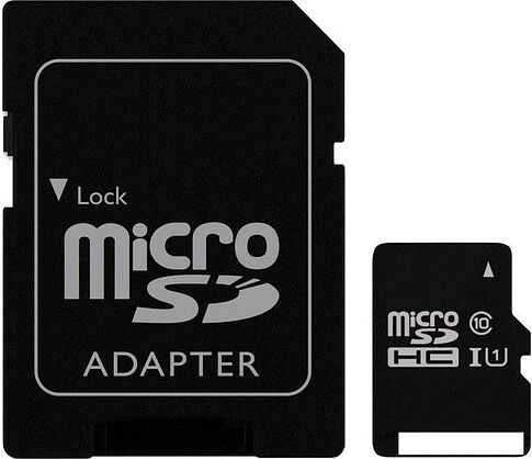 Карта памяти Perfeo PF64GMCSX10U1A microSDXC 64GB (с адаптером)