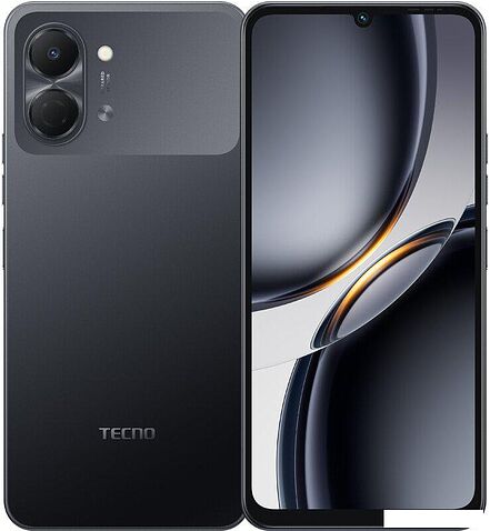 Телефон Tecno Spark Go 3 KN3 4GB/128GB (черный)
