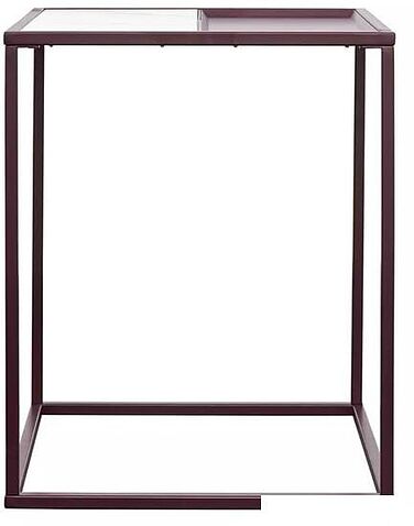 Журнальный столик Bergenson Bjorn Mayen BB0000486 (белый/сливовый)