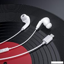 Наушники Hoco M83 USB Type-C (белый)