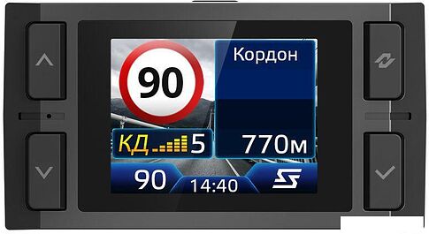 Видеорегистратор-радар детектор-GPS информатор (3в1) Neoline Shadow-wi-fi-black