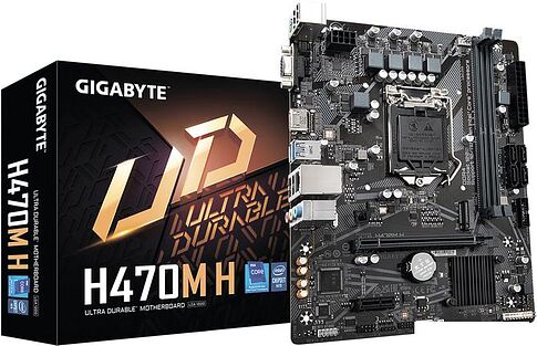 Материнская плата Gigabyte H470M H (rev. 1.0)