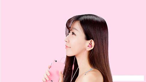 Наушники с микрофоном Xiaomi Mi In-Ear Headphones Basic HSEJ03JY (серебристый)