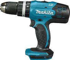 Ударная дрель-шуруповерт Makita DHP453RTJ (с 2-мя АКБ, кейс)