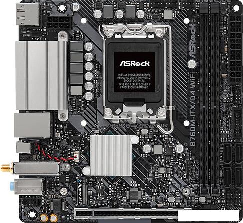 Материнская плата ASRock B760M-ITX/D4 WiFi