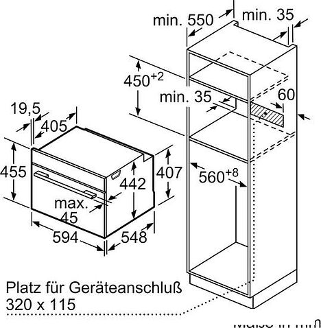 Электрический духовой шкаф Siemens iQ700 CB634GBS3