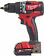 Ударная дрель-шуруповерт Milwaukee M18 M18CBLPD-422C 4933472116 (с 2-мя АКБ 4 Ач + 2 Ач, кейс)