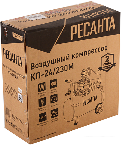 Компрессор Ресанта КП-24/230М 74/7/1