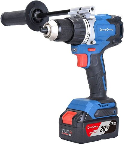 Дрель-шуруповерт DongCheng DCJZ06-13 Type FK (с 2-мя АКБ, кейс)