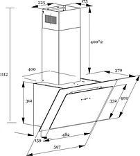 Кухонная вытяжка Schtoff Spirit RR 60 (черный)