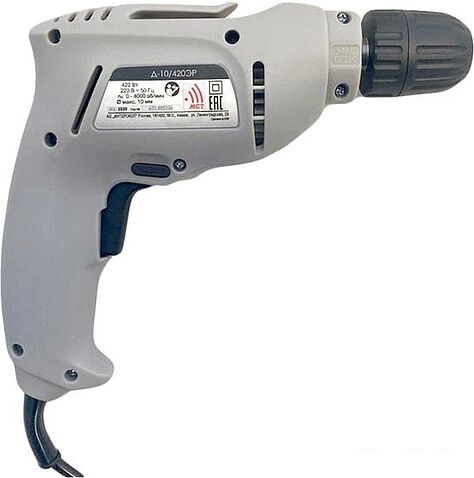 Безударная дрель Интерскол Д-10/420ЭР