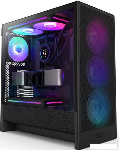Корпус NZXT H5 Flow RGB 2024 CC-H52FB-R1