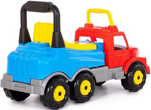 Каталка Полесье Буран №2 67128 (красный/голубой)