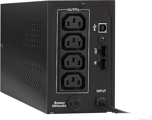 Источник бесперебойного питания ExeGate SpecialPro Smart LLB-800.LCD.AVR.C13.RJ.USB