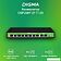 Неуправляемый коммутатор Digma DSP208F-2F-T120 V1