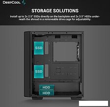 Корпус DeepCool CC560 V2 ARGB R-CC560-BKTAA4-G-2