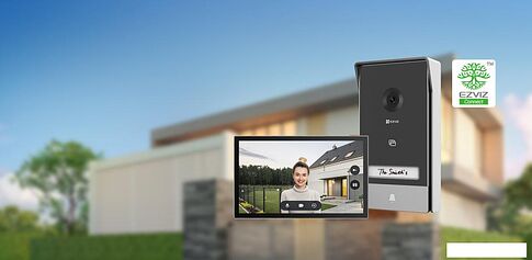 Комплект видеодомофона Ezviz HP7 2K CS-HP7-R100-1W2TFC