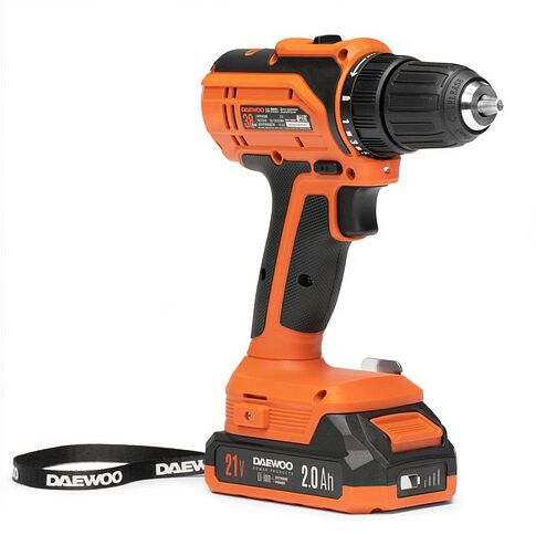 Дрель-шуруповерт Daewoo Power DAA 2122Li Set (с 2-мя АКБ, кейс)