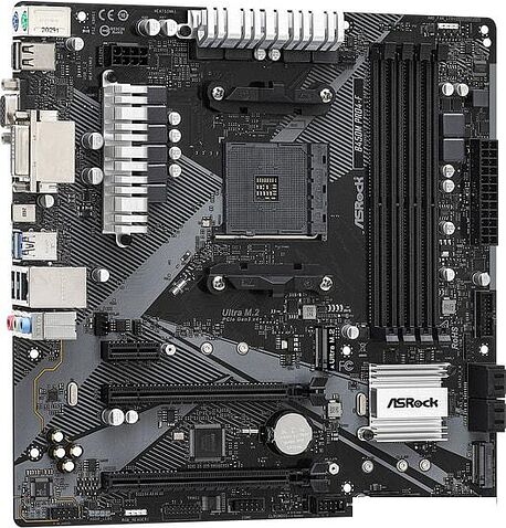 Материнская плата ASRock B450M Pro4-F R2.0