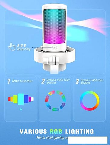 Проводной микрофон FIFINE A8 (белый)