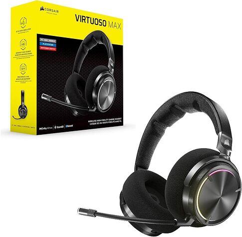 Наушники Corsair Virtuoso Max Wireless (черный)