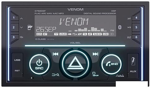 USB-магнитола Aura Venom-D762DSP