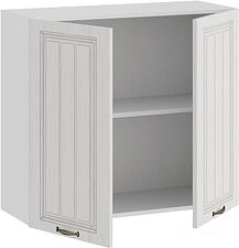 Шкаф навесной Трия Лина 1В8 (белый)