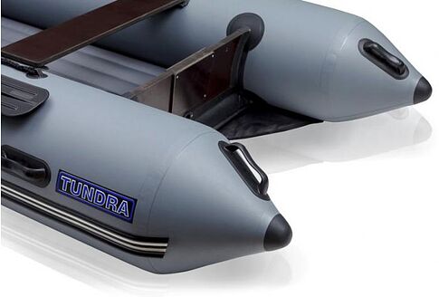 Моторно-гребная лодка Leader Тундра-325 (серый)