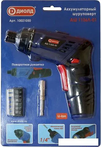 Электроотвертка ДИОЛД АШ 1136Л-01