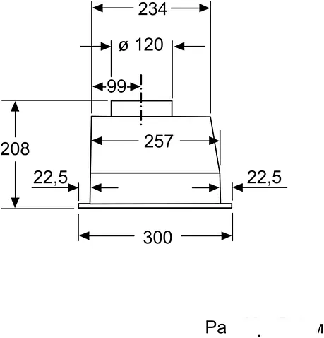 Кухонная вытяжка Bosch DLN53AA50