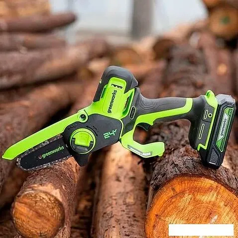 Аккумуляторная пила Greenworks G24MCS10 2008207 (без АКБ)